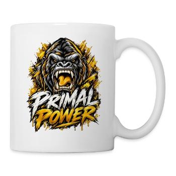Primal Power - Tasse - Weiß - Rechts