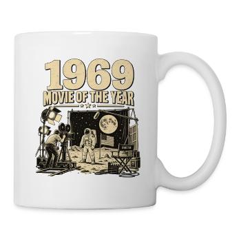 Mondlandungs-Verschwörungstheorie von 1969 - Tasse - Weiß - Rechts