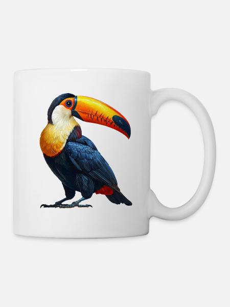 Tukan - Tasse - Weiß