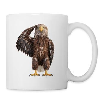 Seeadler Adler  - Tasse - Weiß - Rechts