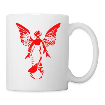 Engel - Tasse - Weiß - Rechts