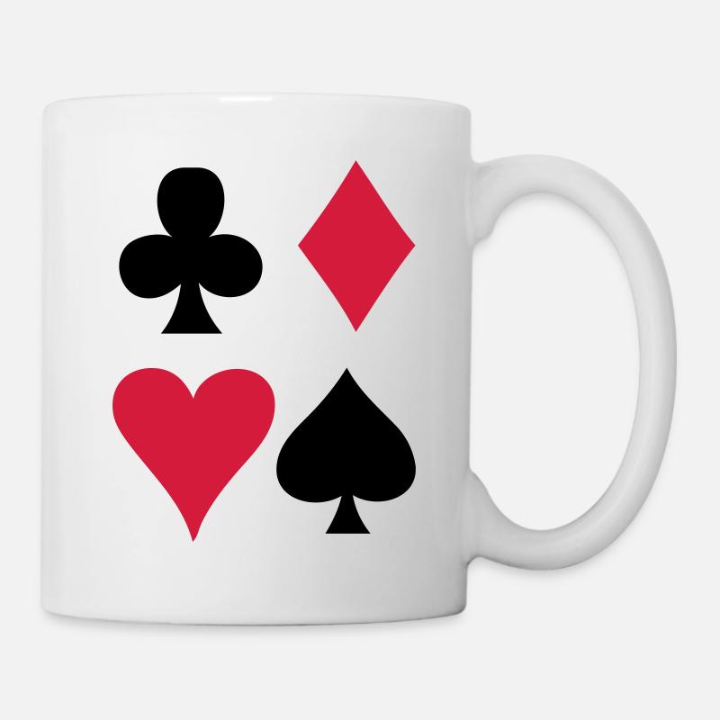 Card game - Playing Card - Mug - white