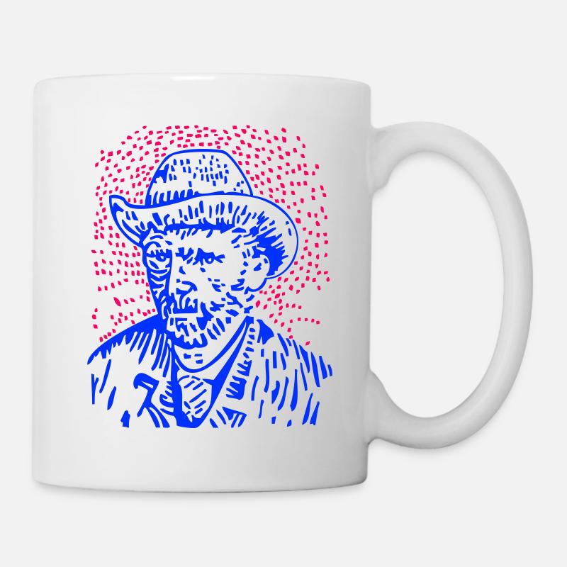 Vincent van Gogh - Tasse - Weiß