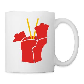 takeaway (2c) - Mug blanc - blanc - Droite
