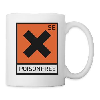 Poisonfree SE X - Tasse - Weiß - Rechts