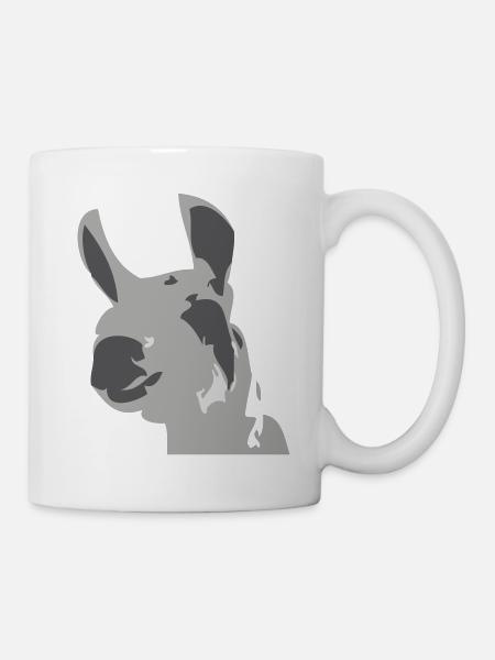 lama - Tasse - Weiß