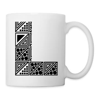 letter L - Mug - white - Right
