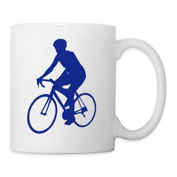 Radler_2_BG - Tasse - Weiß - Rechts