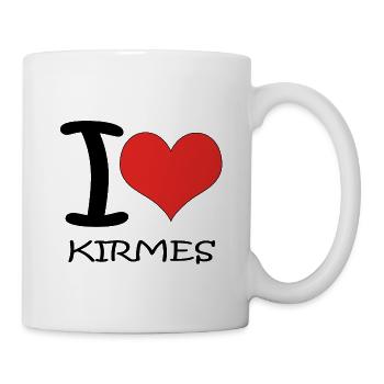 I Love Kirmes - Tasse - Weiß - Rechts