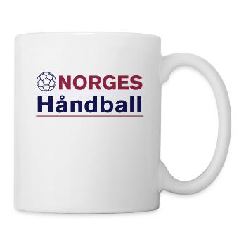 Norges-Handball - Tasse - Weiß - Rechts