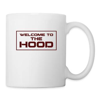 Welcome to the Hood - Mug - white - Right