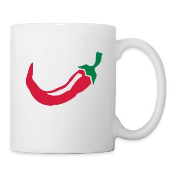 Chili chilli pepper gift idea - Mug - white - Right