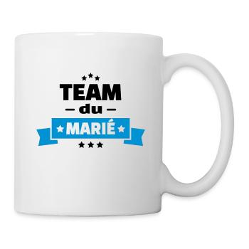 team du marié (vers.15) - Mug blanc - blanc - Droite