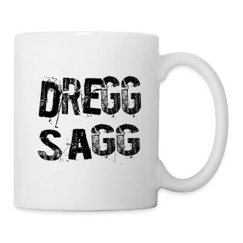 DREGG SAGG - Tasse - Weiß - Rechts