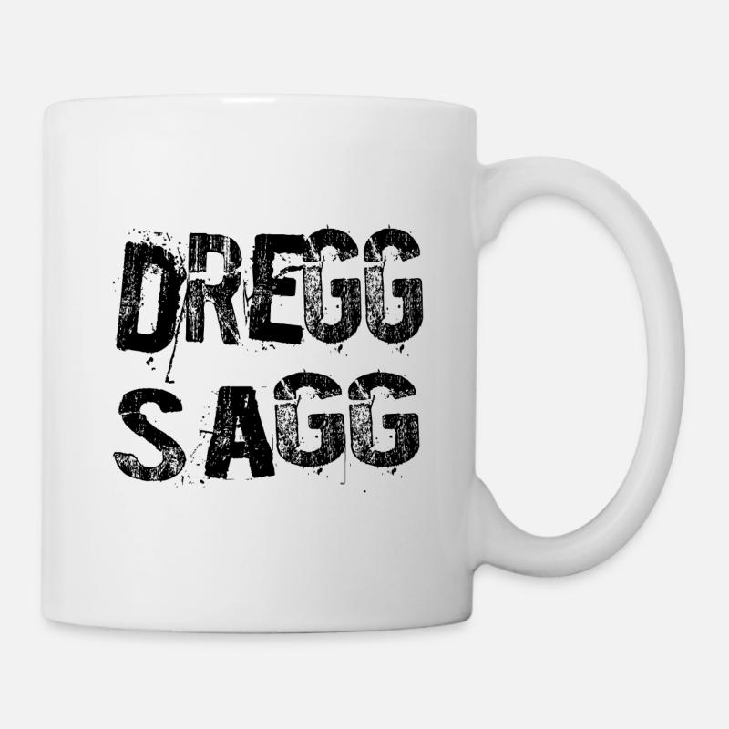 DREGG SAGG - Tasse - Weiß