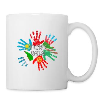 Turkic Union - Mug blanc - blanc - Droite