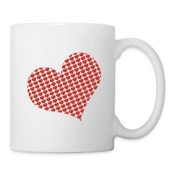 valentinstag - Tasse - Weiß - Rechts