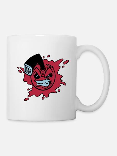 Angry cherry - Mug blanc - blanc