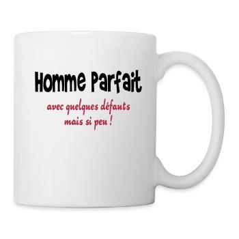 Homme parfait - Mug - white - Right