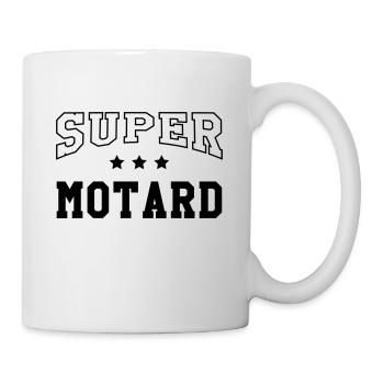 Motard / Moto / Biker / Moto-cross / Motarde - Mug - white - Right
