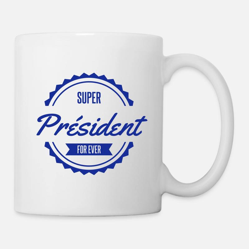 super president métier - Mug - white