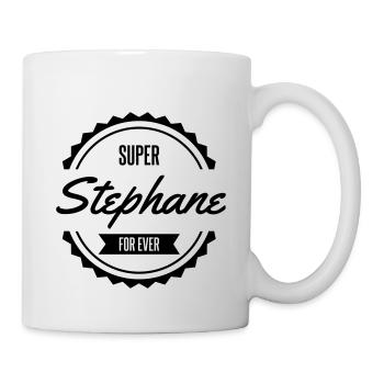 super stéphane prenom - Mug blanc - blanc - Droite