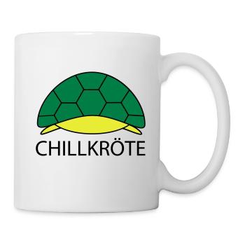 Schildkröte hängt ab - Tasse - Weiß - Rechts