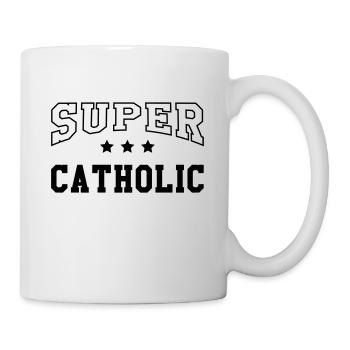 Christlich / Christ / Katholisch / Religion - Tasse - Weiß - Rechts