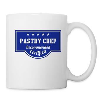 Pâtissier / Pâtisserie / Cuisine / Chef / Gâteau - Mug blanc - blanc - Droite