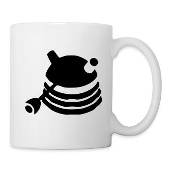Dalek - Tasse - Weiß - Rechts