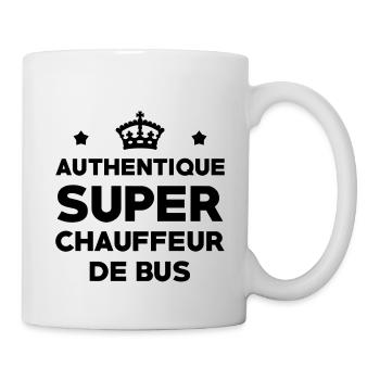 Bus / Conducteur / Chauffeur / Machiniste / Car - Mug blanc - blanc - Droite