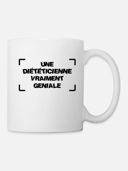 Diététicien / Diététicienne / Diététique / Sport - Mug blanc - blanc