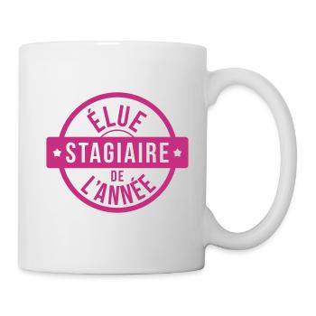 Stagiaire de l'année / Collègue / Stage / Bureau - Mug blanc - blanc - Droite