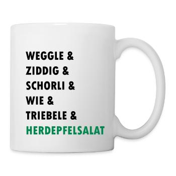 badisch - Tasse - Weiß - Rechts