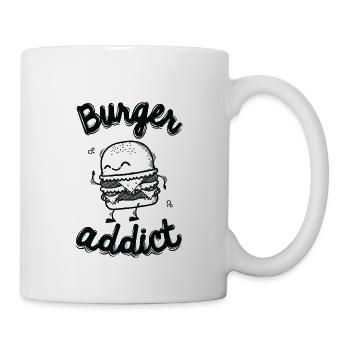 Burger Addict - Mug blanc - blanc - Droite