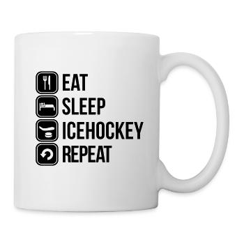 ice hockey - Mug - white - Right