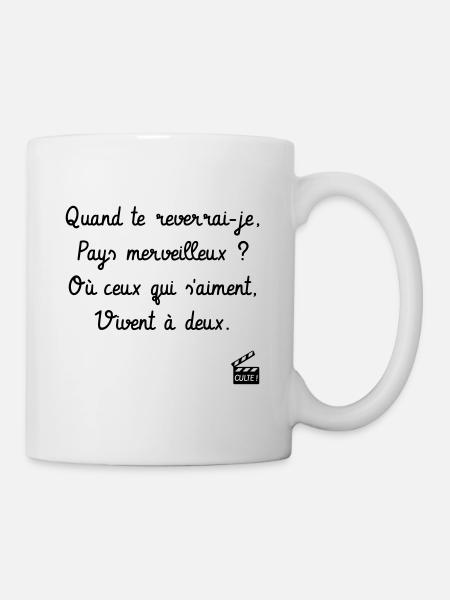 Quand te reverrai-je ? Les bronzés font du ski ! - Mug blanc - blanc