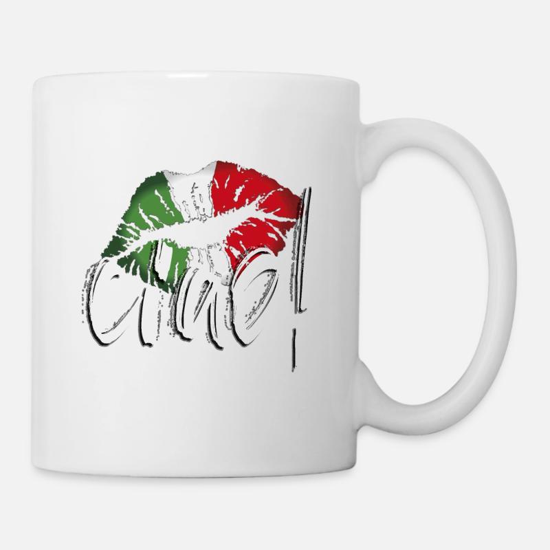 hallo - Tasse - Weiß