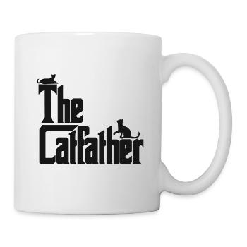 Le Chat Chat De Chat de la Mafia drôle - Mug blanc - blanc - Droite