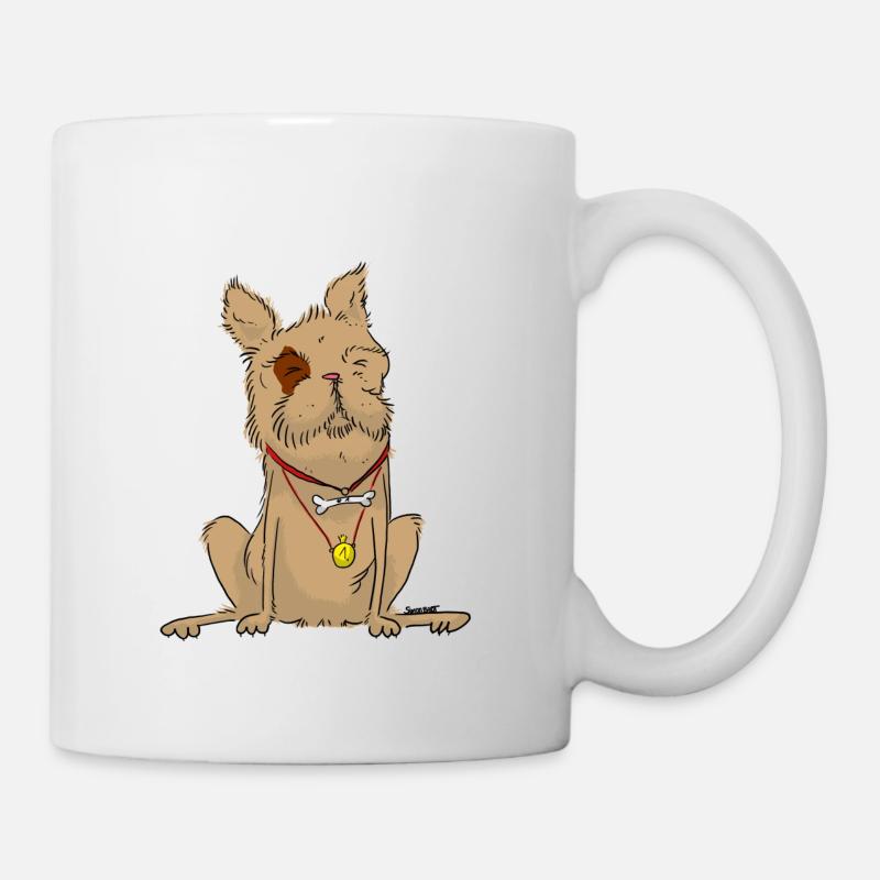 Hund - Tasse - Weiß