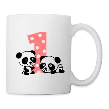 1st birthday. first birthday - Mug - white - Right