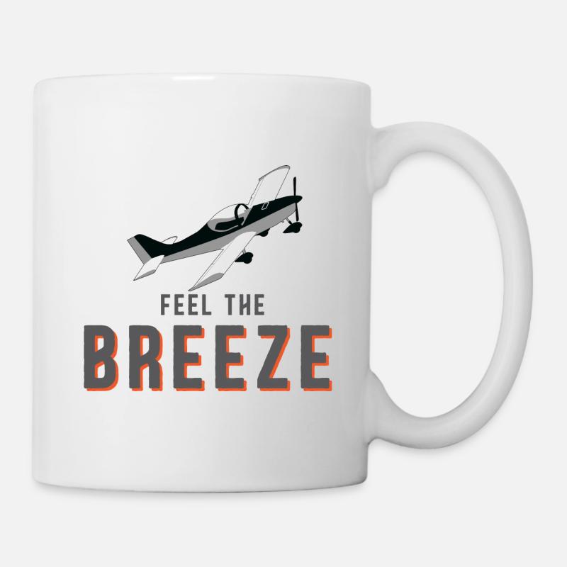 Pilote ultraléger « Feel the Breeze » - Mug blanc - blanc