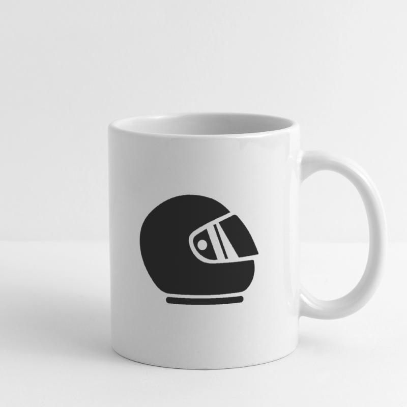 Course de barre de course Mug blanc