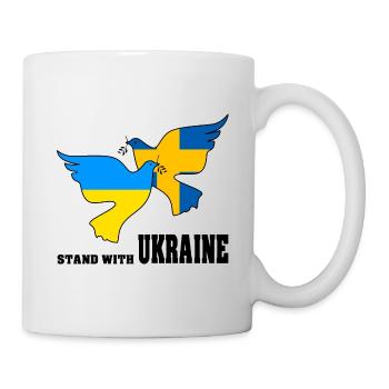 Ukraine - Tasse - Weiß - Rechts