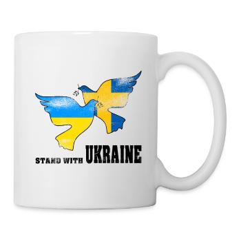 Ukraine - Tasse - Weiß - Rechts