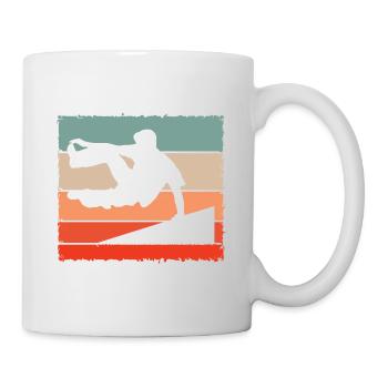 Parkour - Freerunning Design - Tasse - Weiß - Rechts
