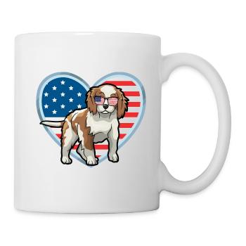 Cavalier King Charles Épagneul - Mug blanc - blanc - Droite