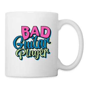 Funny Guitarist Design Gift Idea - Mug - white - Right
