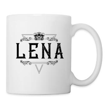 Lena Name - Tasse - Weiß - Rechts