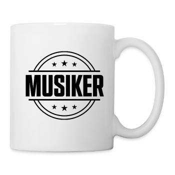 Musiker Beruf - Tasse - Weiß - Rechts